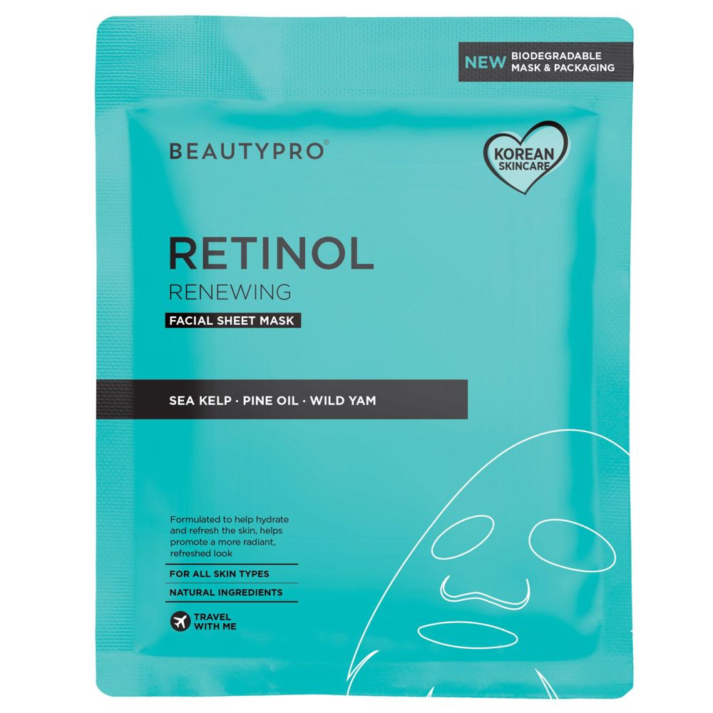 BEAUTYPRO RETINOL Anti-aging Facial Sheet Mask